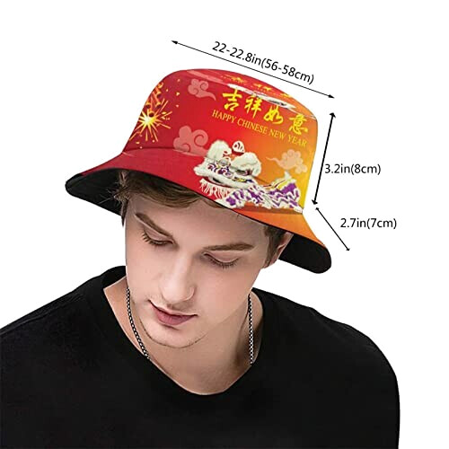Bob Dragon chinois dance taille unique homme/femme variant 1 