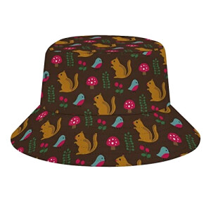 Bob Écureuil des bois marron taille unique homme/femme