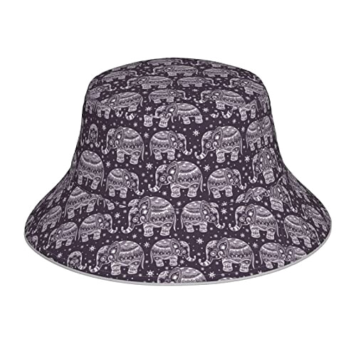 Bob Éléphant noir taille unique homme/femme