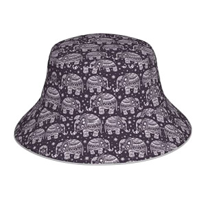 Bob Éléphant noir taille unique homme/femme