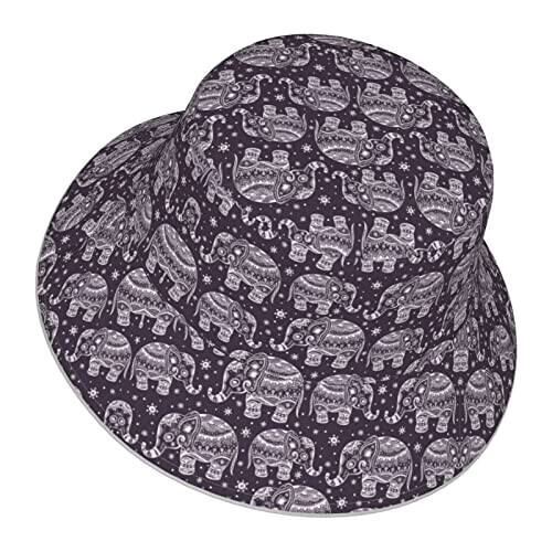 Bob Éléphant noir taille unique homme/femme variant 1 