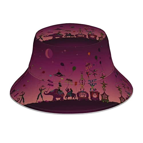 Bob Éléphant noir taille unique homme/femme