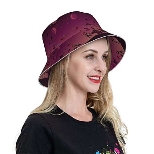 Bob Éléphant noir taille unique homme/femme variant 7 