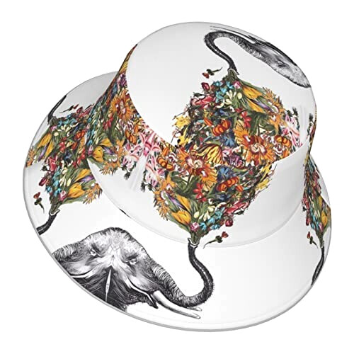Bob Éléphant noir taille unique homme/femme variant 1 