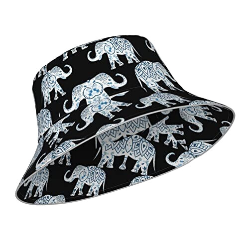 Bob Éléphant noir taille unique homme/femme variant 0 