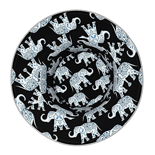 Bob Éléphant noir taille unique homme/femme variant 2 