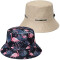Bob Flamant rose kaki + imprimé taille unique homme/femme - miniature