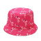 Bob Flamant rose blanc multicolore taille unique homme/femme - miniature