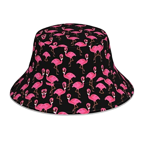 Bob Flamant rose noir taille unique homme/femme