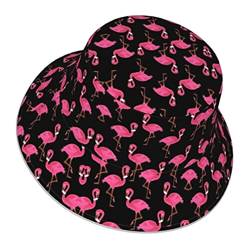 Bob Flamant rose noir taille unique homme/femme variant 1 
