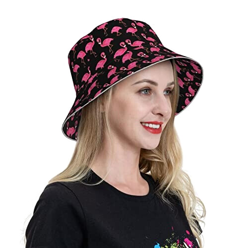 Bob Flamant rose noir taille unique homme/femme variant 7 