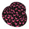 Bob Flamant rose noir taille unique homme/femme - miniature variant 2