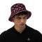 Bob Flamant rose noir taille unique homme/femme - miniature variant 6