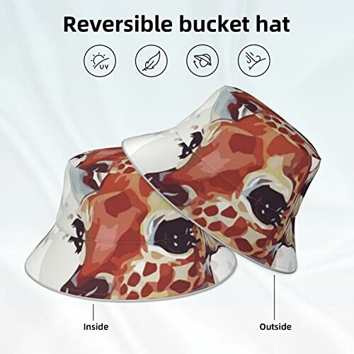 Bob Girafe noir taille unique homme/femme variant 3 