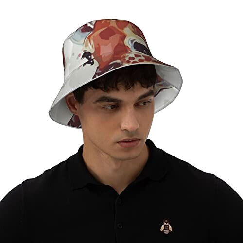 Bob Girafe noir taille unique homme/femme variant 5 