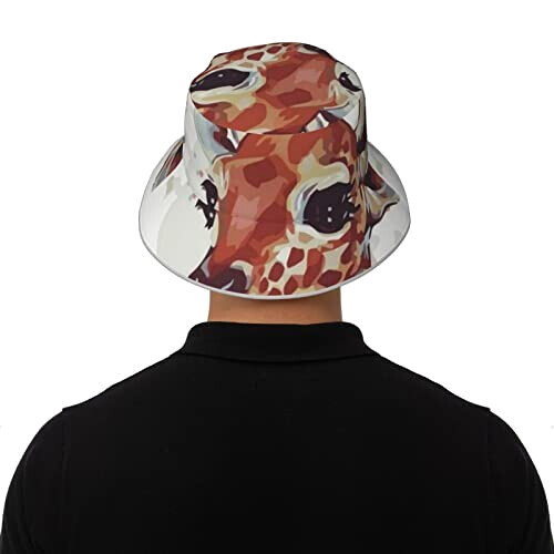 Bob Girafe noir taille unique homme/femme variant 6 