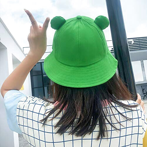 Bob Grenouille vert taille unique fille/garçon variant 2 