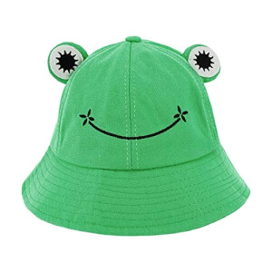 Bob Grenouille motif vert taille unique homme/femme