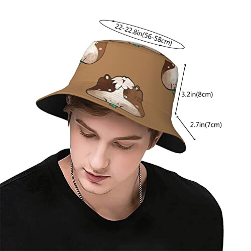 Bob Hamster taille unique homme/femme variant 1 