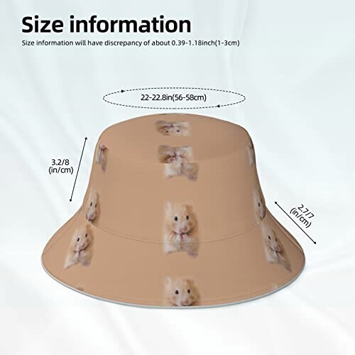 Bob Hamster main dans la bouche taille unique homme/femme variant 3 