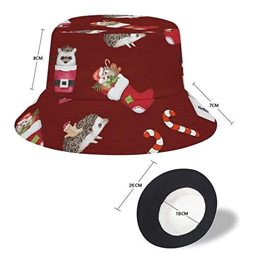 Bob Hérisson heureux de noël - taille unique homme/femme variant 1 