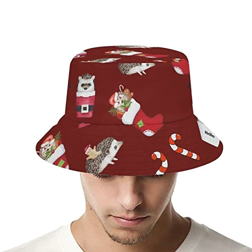 Bob Hérisson heureux de noël - taille unique homme/femme variant 4 