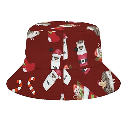Bob Hérisson heureux de noël - taille unique homme/femme variant 5 