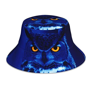 Bob Hibou noir taille unique homme/femme