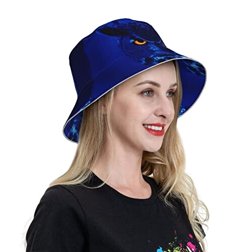 Bob Hibou noir taille unique homme/femme variant 7 