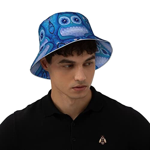 Bob Hibou noir taille unique homme/femme variant 5 