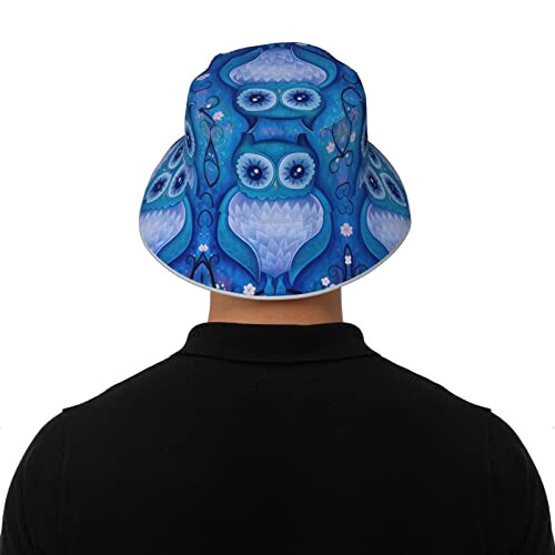 Bob Hibou noir taille unique homme/femme variant 6 
