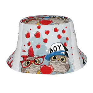 Bob Hibou motif taille unique homme/femme