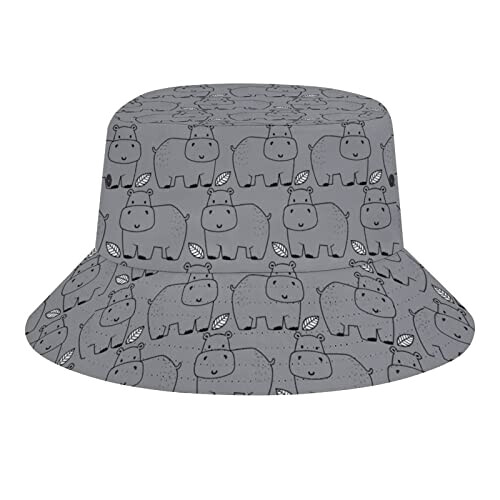 Bob Hippopotame mignon taille unique femme