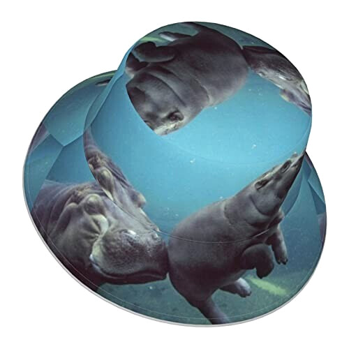 Bob Hippopotame taille unique homme/femme variant 1 