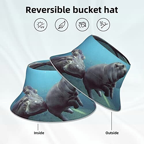 Bob Hippopotame taille unique homme/femme variant 3 