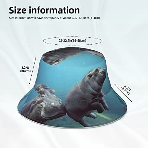 Bob Hippopotame taille unique homme/femme variant 4 