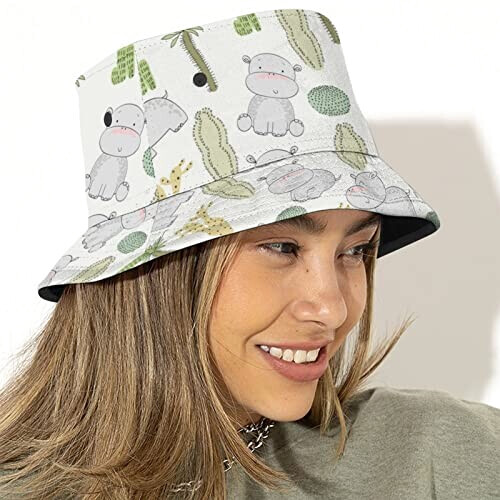 Bob Hippopotame animal taille unique homme/femme variant 2 