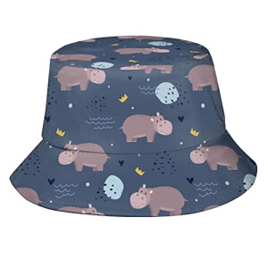 Bob Hippopotame bucket hat taille unique homme/femme