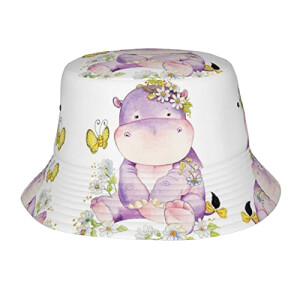 Bob Hippopotame papillon et taille unique homme/femme