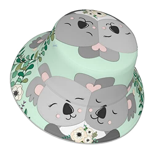Bob Koala noir taille unique homme/femme variant 1 