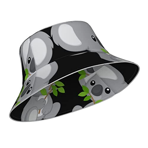 Bob Koala noir taille unique homme/femme variant 0 
