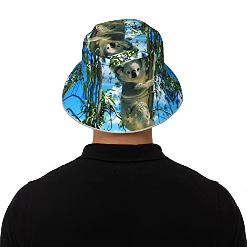 Bob Koala noir taille unique homme/femme variant 6 