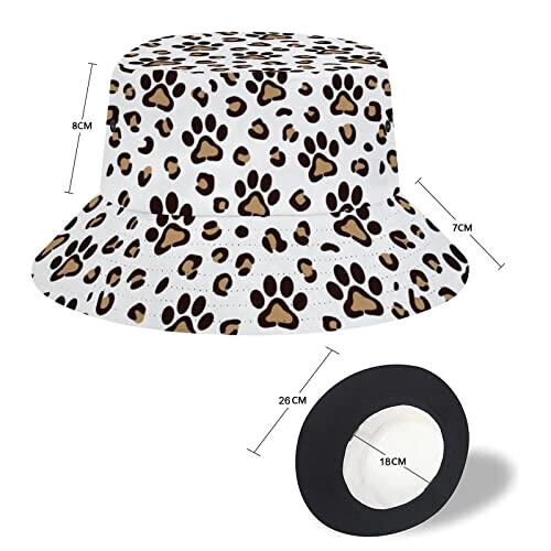 Bob Léopard patte de taille unique homme/femme variant 1 
