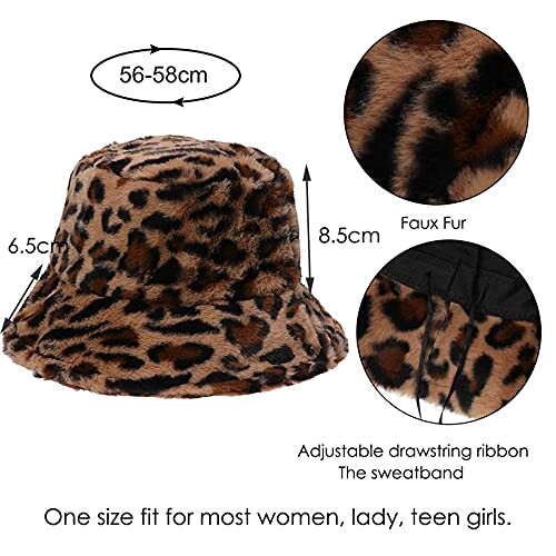 Bob Léopard grand taille unique homme/femme variant 3 