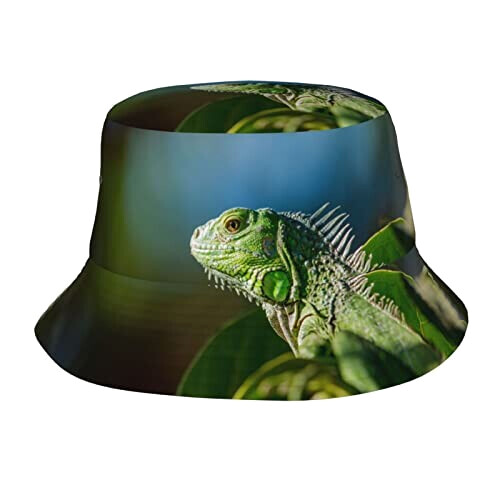 Bob Lézard vert taille unique homme/femme