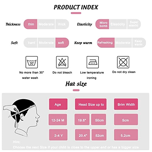 Bob Licorne rose homme/femme variant 2 