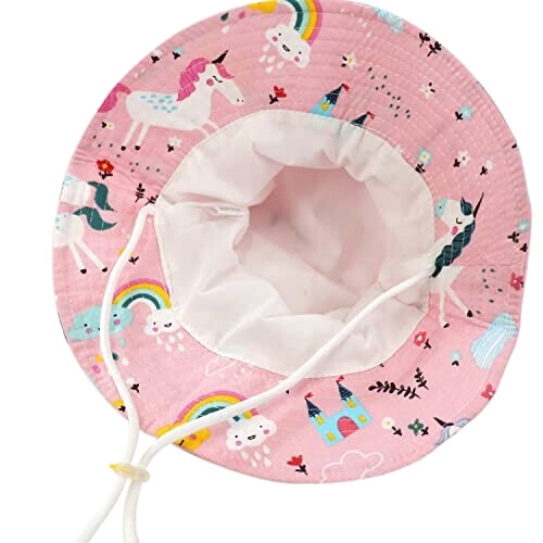 Bob Licorne rose taille unique fille/garçon variant 1 