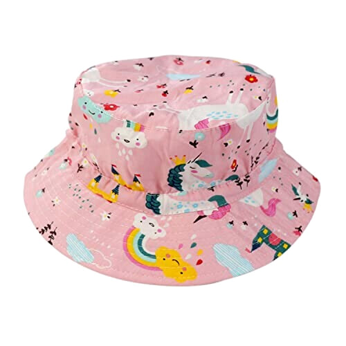 Bob Licorne rose taille unique fille/garçon variant 5 