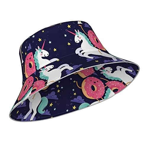 Bob Licorne noir taille unique homme/femme variant 0 