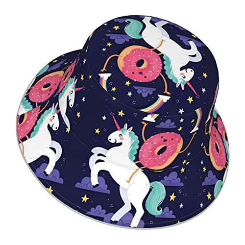 Bob Licorne noir taille unique homme/femme variant 1 